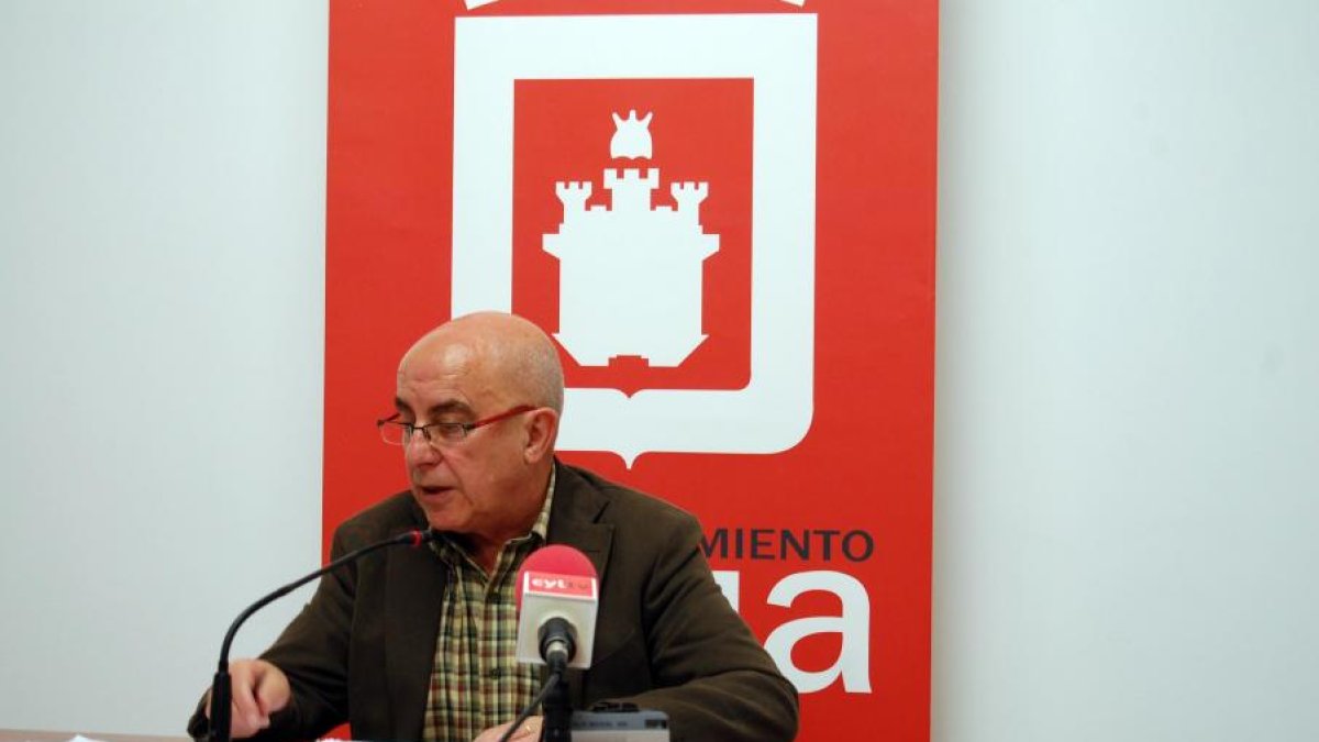 Silvio Orofino en su etapa como concejal del Ayuntamiento de Soria