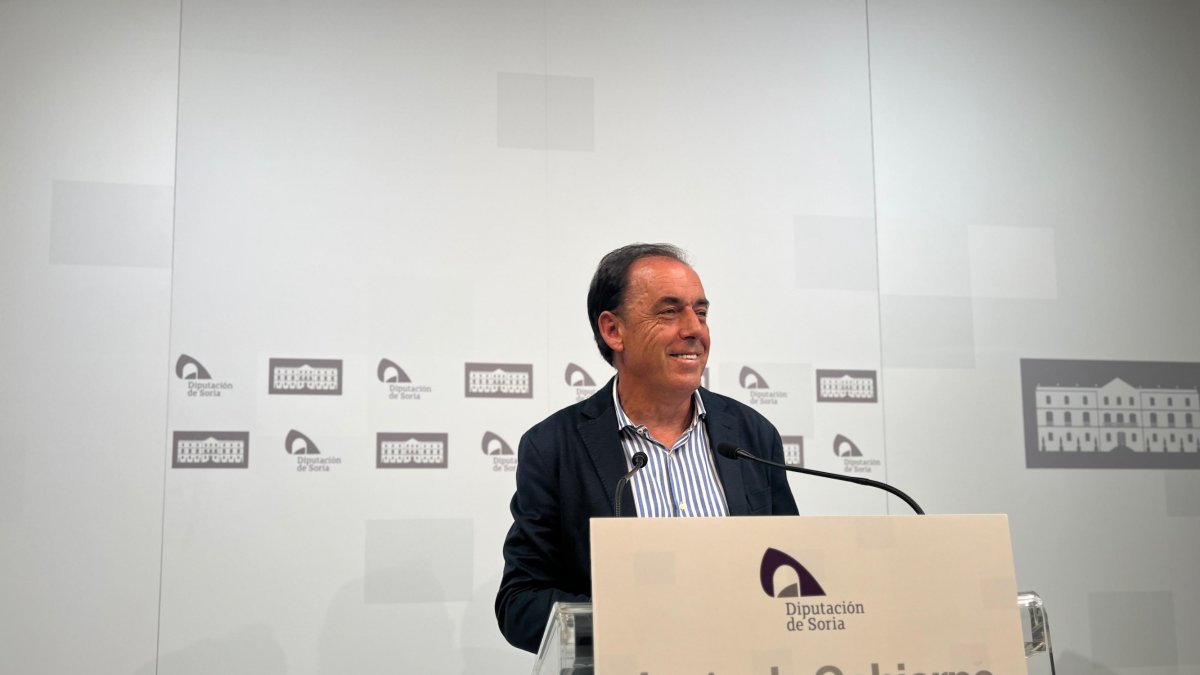 Benito Serrano, presidente del PP en Soria.
