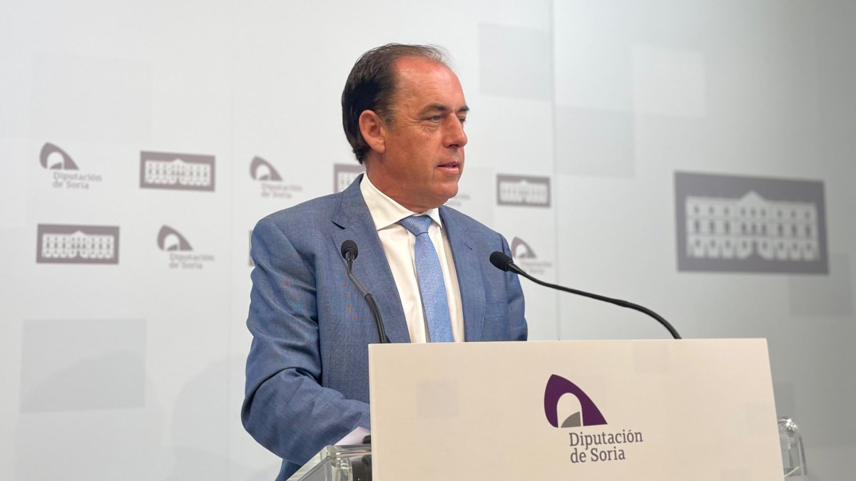 El presidente de la Diputación, Benito Serrano.