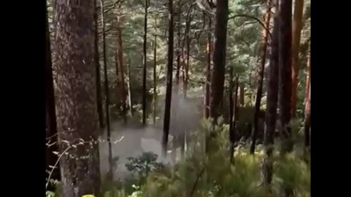 El Ayuntamiento de Duruelo ha subido a su cuenta de Instagram el vídeo en el que los Tedax detonan la granada encontrada en los montes de Soria por una persona que buscaba setas. La perspicacia del recolector, que ha identificado el artefacto y ha dado aviso, ha sido clave para evitar daños personales. Un suceso curioso que ha quedado en un susto.