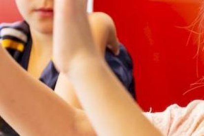 Los niños conocieron la escritura celtíbera de los numantinos