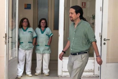 El secretario general de Podemos, Pablo Iglesias, el pasado 6 de julio en Cádiz.-EFE / ROMAN RIOS