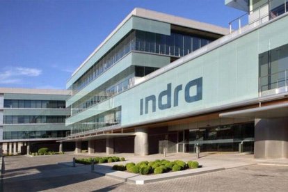 Sede de Indra en Alcobendas, Madrid.-EL PERIÓDICO