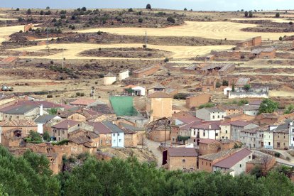 Vista panorámica de Carrascosa de Abajo. HDS