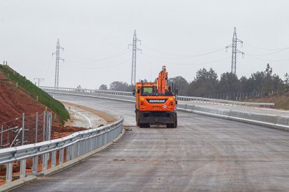 Obras en la autovía próximas al Temeroso - MARIO TEJEDOR