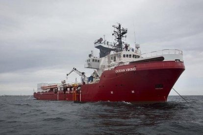 El barco ’Ocean Viking’, el pasado julio-SOS MEDITERRANEE (ANTHONY JEAN)