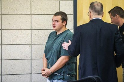 Collin Richards confiesa en Estados Unidos el crimen de Celia Barquín.-THE DES MOINES REGISTER