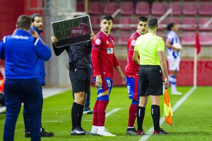 Tamayo es baja de última hora para el partido en Irún. MARIO TEJEDOR