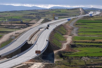 Variante de Ágreda, que empalmará con el tramo hasta Tudela. HDS