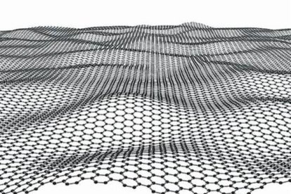 Estructura de una finísima membrana de grafeno.-UNIVERSIDAD DE BERKELEY