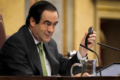 José Bono, expresidente del Congreso de los Diputados.-JOSÉ LUIS ROCA