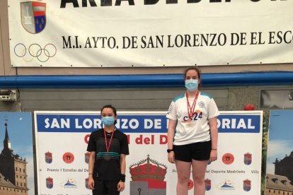 Beatriz Hernández ganó en individual y en dobles. HDS