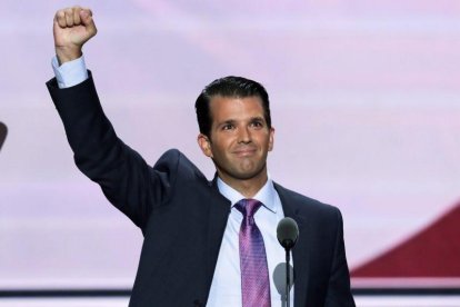 Donald Trump jr., hijo de presidente de EEUU.-J SCOTT APPLEWHITE / AP