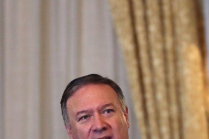 El secretario de Estado de EEUU, Mike Pompeo.-EFE