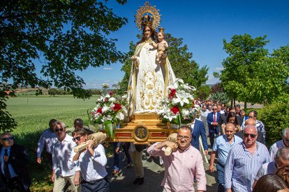 Romería en Ólvega.-MARIO TEJEDOR