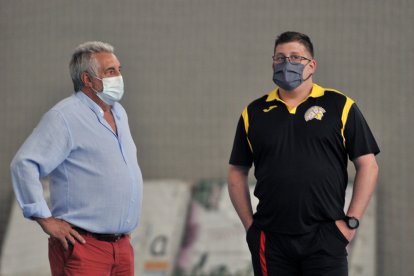 Carlos Heras y Jordi Lluelles en una imagen de archivo. Valentín Guisande