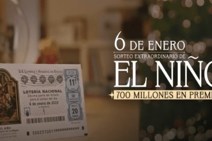 Anuncio del sorteo de Loterías y Apuestas del Estado.-HDS