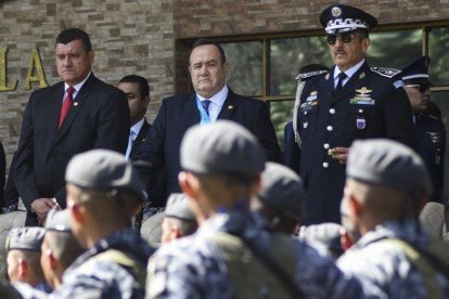 Alejandro Giammattei, electo presidente de Guatemala.-AFP