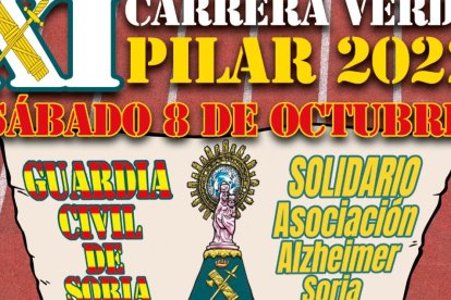 Detalle del cartel de la Carrera Verde 2022. HDS