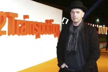 Ewan McGregor, en el estreno de 'Trainspotting II' en Edimburgo.-AP / MARK MAINZ