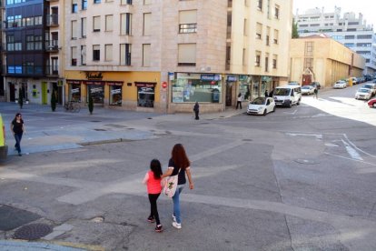 Plaza del Salvador de la capital soriana.-VALENTÍN GUISANDE