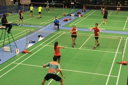 Intensa jornada de sábado para los componentes del Club Bádminton Soria. HDS