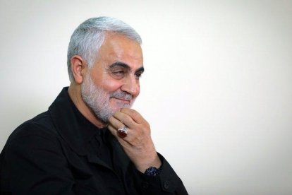 El comandante iraní Qasim Soleimani, en una imagen del pasado octubre.-KHAMENEI.IR