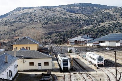 Estación del Cañuelo de Soria. MARIO TEJEDOR