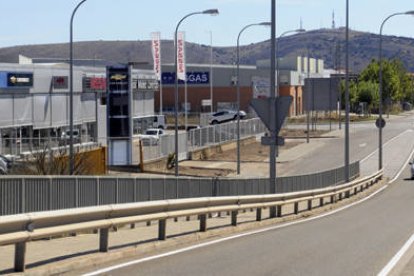 Detalle del polígono industrial Las Casas. / VALENTÍN GUISANDE-