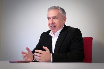 Ángel Ceña, secretario de Soria Ya. GONZALO MONTESEGURO