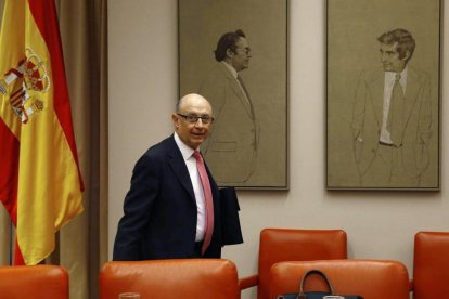 El ministro de Hacienda y Función Pública Cristóbal Montoro.-/ J P GANDUL (EFE)