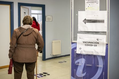 Despacho de vacunaciones esta semana en Soria.-GONZALO MONTESEGURO