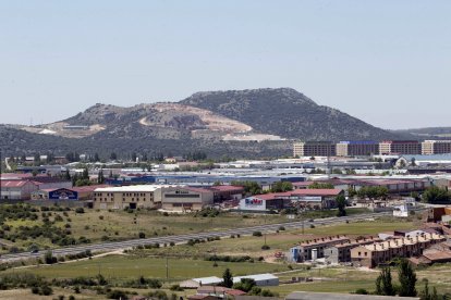 Panorámica del polígono industrial Las Casas. LUIS ÁNGEL TEJEDOR