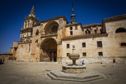 La catedral de El Burgo de Osma, todo un símbolo de la localidad. HDS