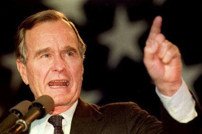 George H.W. Bush.-