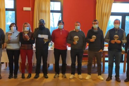 Foto de ganadores una vez concluido el torneo final de la Orden del Mérito. HDS