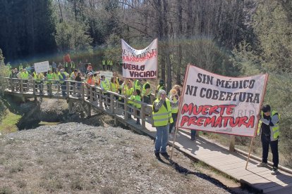 Una de las manifestaciones del año pasado. Julián del Prado