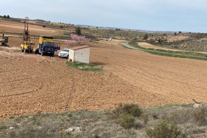 Nuevo pozo de Vildé donde se ha procedido a analizar el agua.- HDS