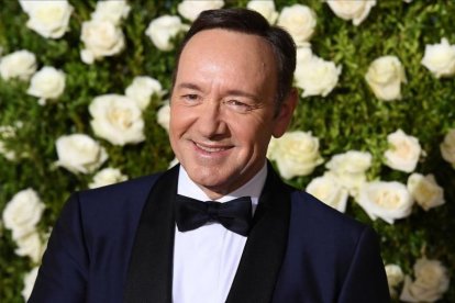 Fotografía de Kevin Spacey en junio de 2017 en los Tony Awards, en Nueva York.-ANGELA WEISS