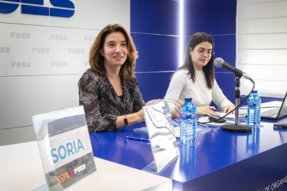 Presentación ayer de la Red Talento de FOES. Gonzalo Monteseguro