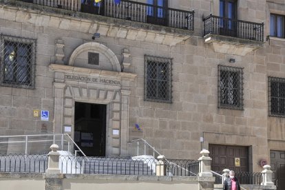 Sede de Hacienda en Soria. VALENTÍN GUISANDE