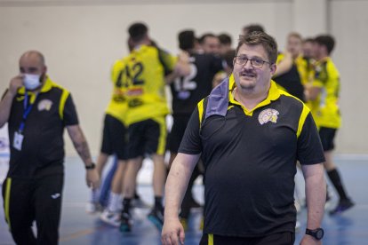 Jordi Lluelles, entrenador del BM Soria. HDS