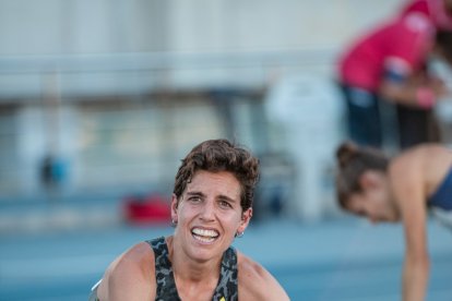 Marta Pérez en el Meeting Iberoamericano de Huelva 2021. SPORTMEDIA.