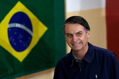 Jair Bolsonaro fue candidato del Partido Social Liberal.-RICARDO MORAES (REUTERS)