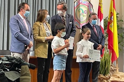 Entrega de premios del concurso escolar de Numancia. CEIP Numancia