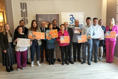 Premiados en la Semana de la Tapa Micológica 2022 de Soria. HDS