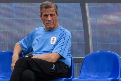 Tabárez ganó la Copa América del 2011.-LA PRENSA