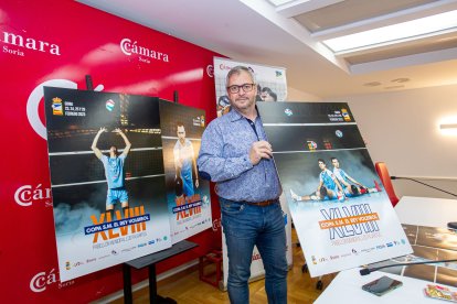 Cabrerizo en la presentación de la Copa del Rey del pasado mes de febrero. MARIO TEJEDOR