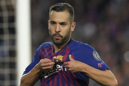 Jordi Alba.-LLUÍS GENÉ / AFP