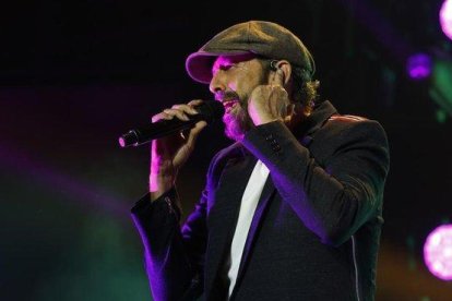 Juan Luis Guerra en una actuación.-ÁLVARO MONGE